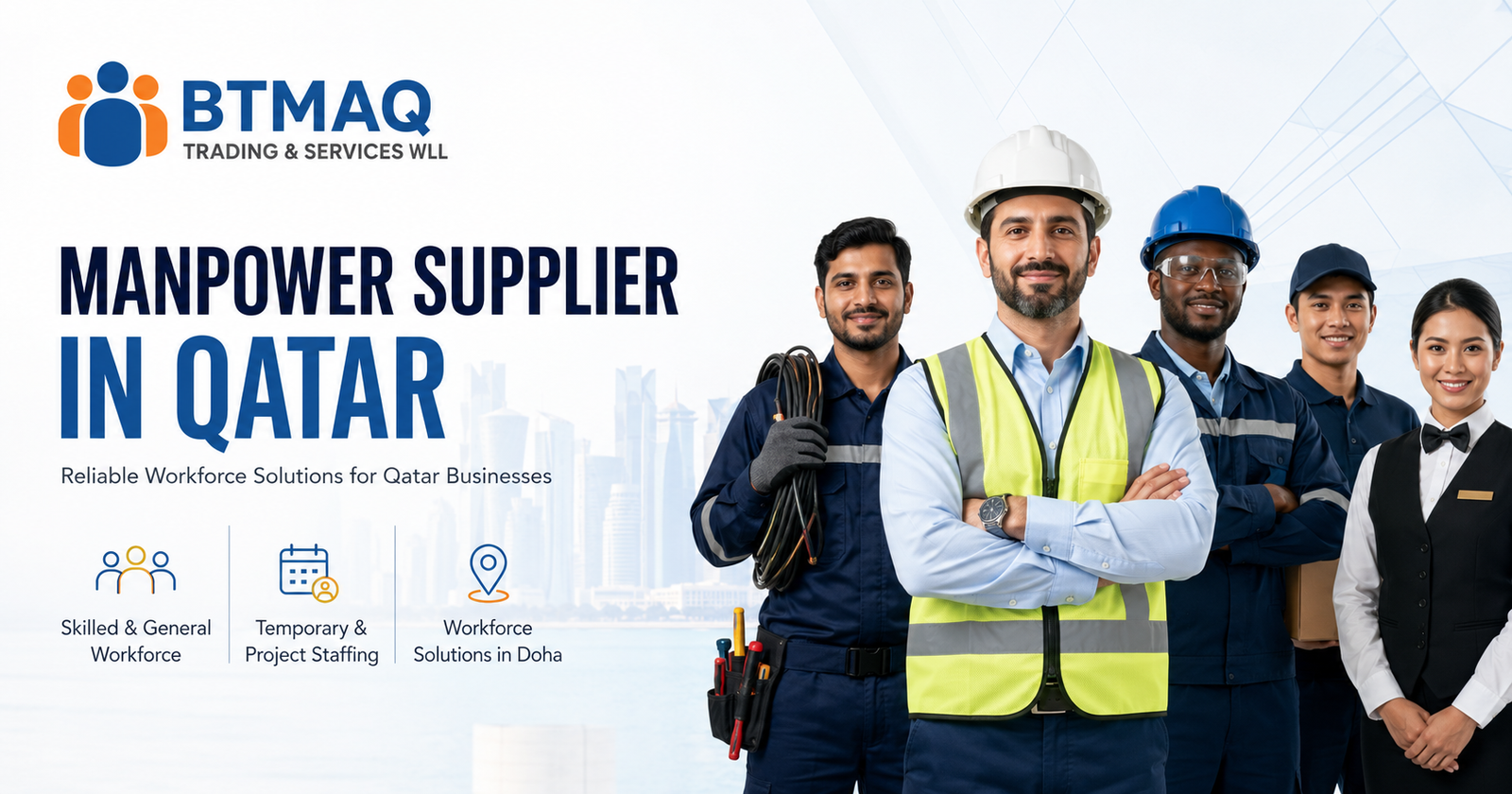 Manpower Supplier in Qatar providing skilled workforce solutions